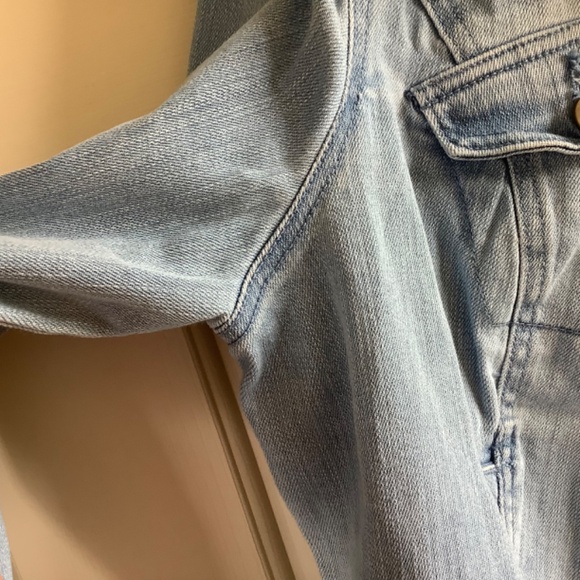G.I.L.I. Denim Buddha Jacket Light Wash SZ 14 - Picture 11 of 16